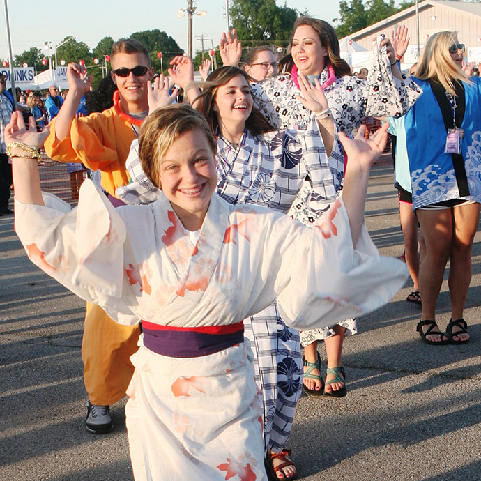 イメージ：ダイキンの盆踊り大会