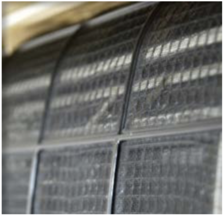 室内機のフィルターは定期的に掃除する 2週間に1回が目安