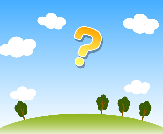 空気に色はあるのかな？