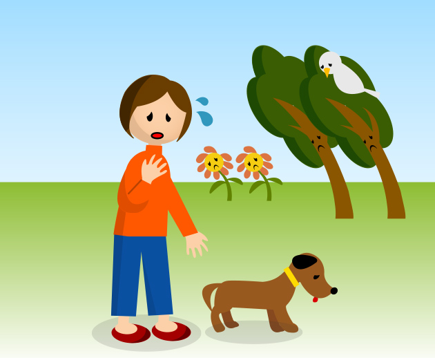 空気なしでは人間も動物も植物も生きていけない