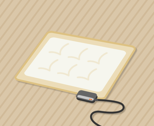 電気カーペット（ホットカーペット）